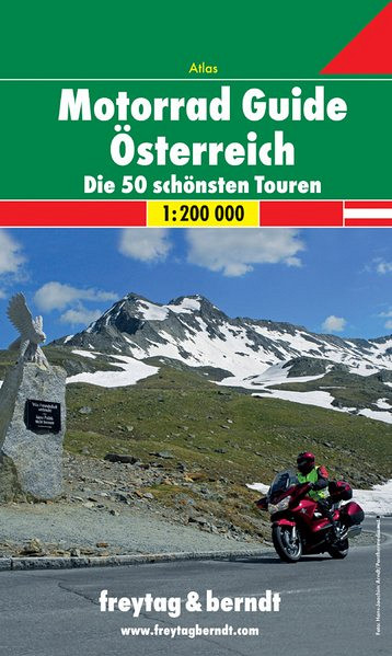 Motoristična karta - Österreich – Die 50 schönsten Touren (v NEM jeziku!)