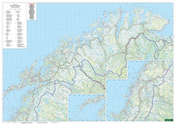 Norveška 1:600.000 (Nova)
