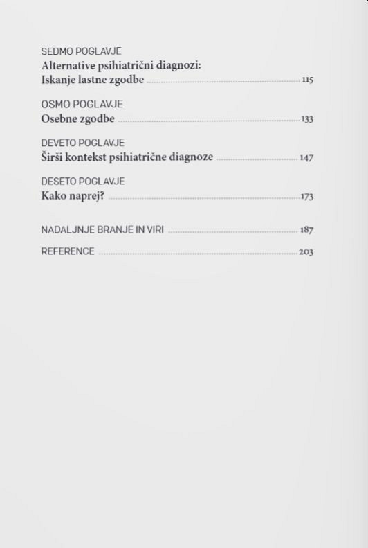 Odkrito o psihiatričnih diagnozah