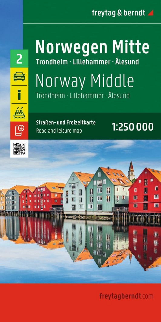 Osrednja Norveška 1:250.000 (Nova)