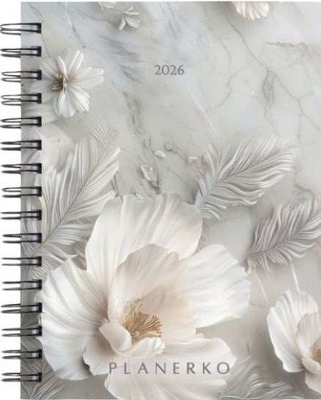 Letni planer: Pure White 2026