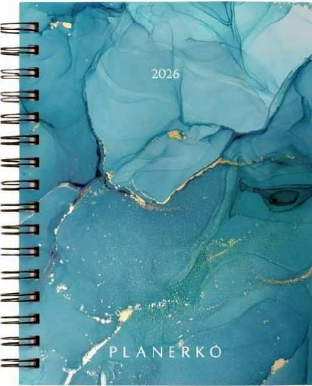 Letni planer: Infinite turquoise 2026