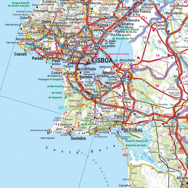 Portugalska 1: 500.000