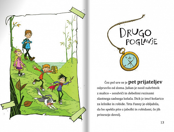 Pet prijateljev in jesenska pustolovščina