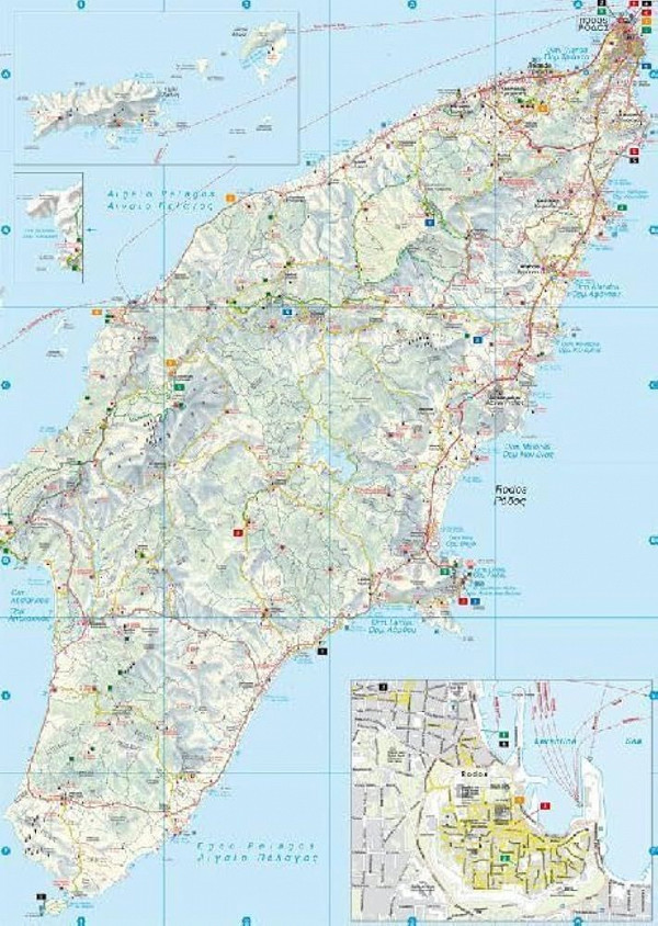 Rodos 1:120.000 (Island Pocket)