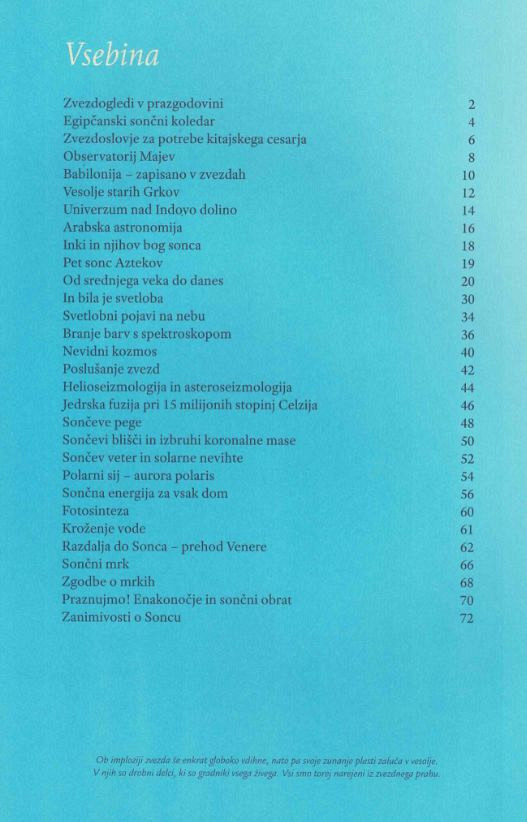 Sonce: Od sončnih bogov do teleskopov