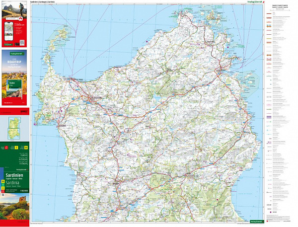 Sardinija 1:150 000 (Top Tips)