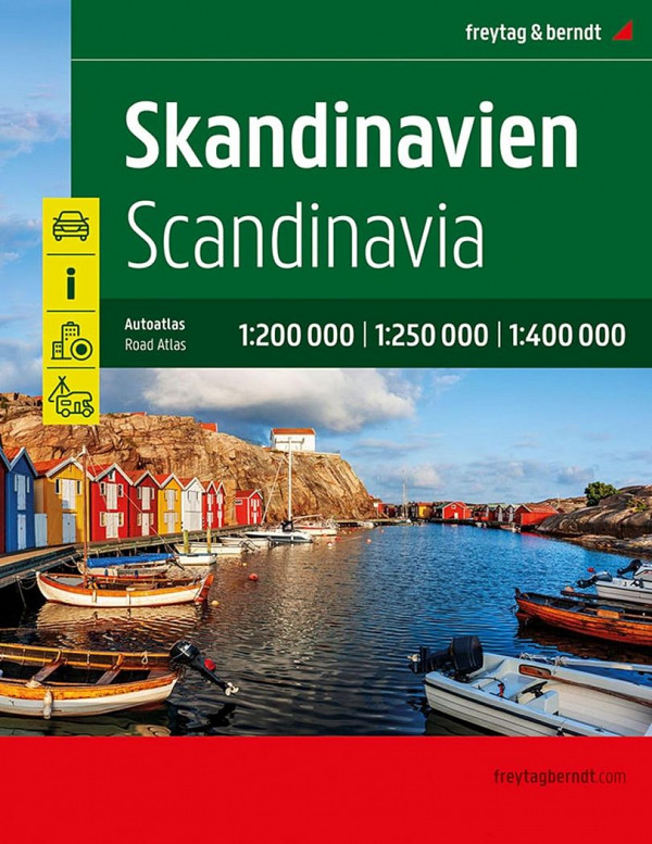 Skandinavija - Veliki avtoatlas