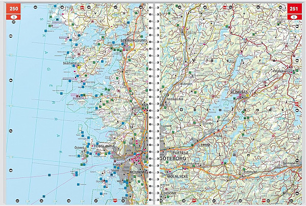 Skandinavija - Veliki avtoatlas