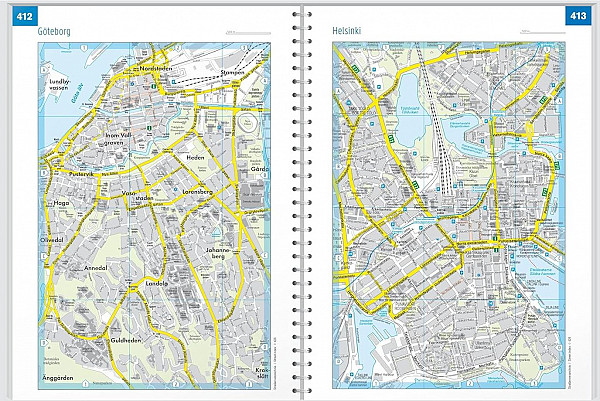Skandinavija - Veliki avtoatlas