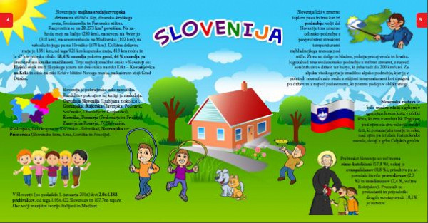 Slovenija, slikovni zemljepis