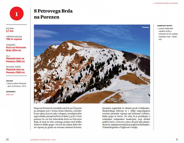 Slovenska planinska pot, 3. del (izbirni vodnik)