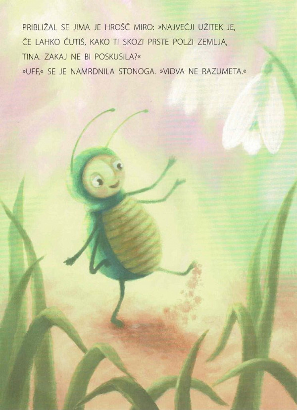 Stonoga Tina išče moža