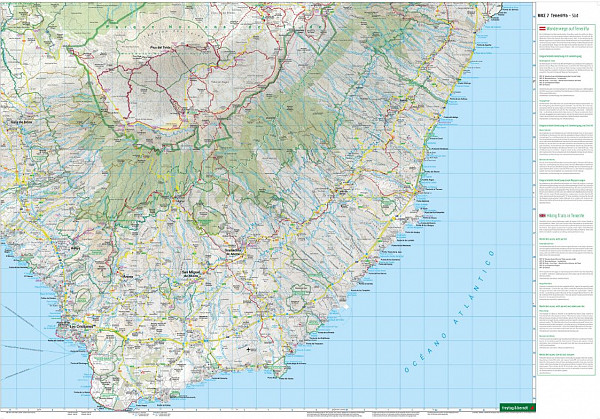 Tenerifi 1:50.000 (Komplet 2 kart)