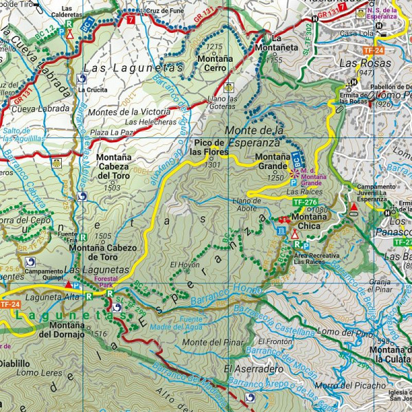 Tenerifi 1:50.000 (Komplet 2 kart)