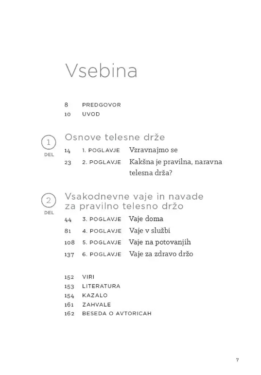 Vaje za hrbtenico brez bolečin