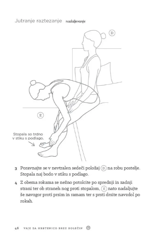 Vaje za hrbtenico brez bolečin