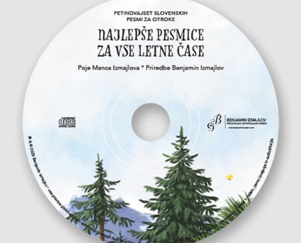 Najlepše pesmice za vse letne čase (Glasbena knjiga + CD)