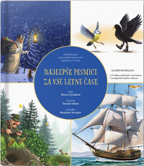 Najlepše pesmice za vse letne čase (Glasbena knjiga + CD)