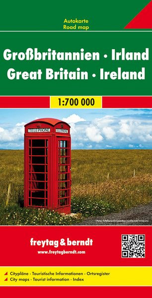 Velika Britanija in Irska 1:700.000