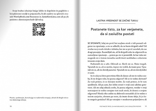 Zaslužiš si: Kako verjeti, da ste dragoceni