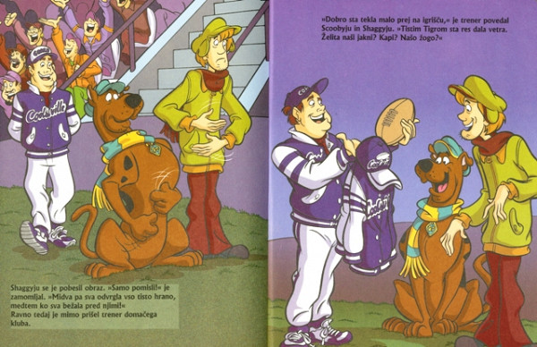 Zmeda na igrišču, Scooby-Doo (poltrda)